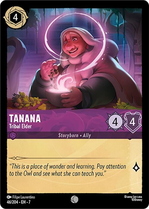 Image for Tanana - Tribal Elder (46/204) (7) - Disney Lorcana