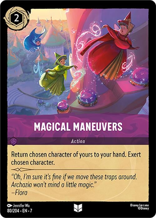 Image for Magical Maneuvers (80/204) (7) - Disney Lorcana