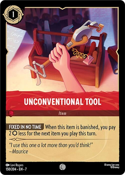 Image for Unconventional Tool (150/204) (7) - Disney Lorcana