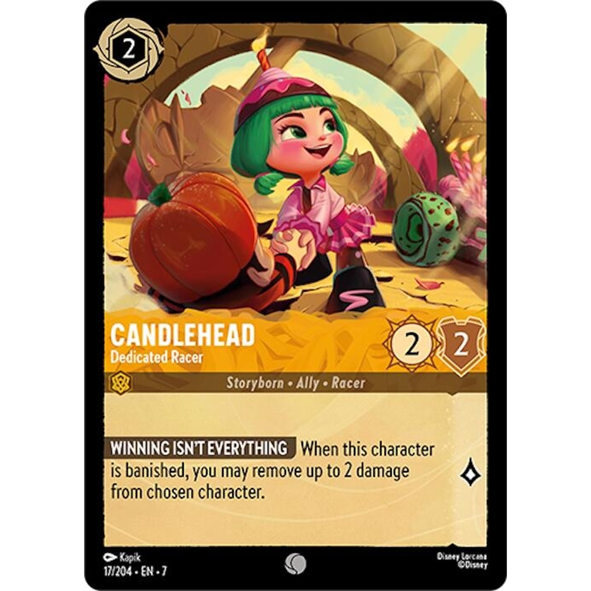 Image for Candlehead - Dedicated Racer (17/204) (7) - Disney Lorcana