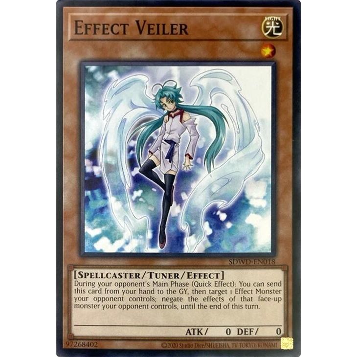 Image for Effect Veiler (Unlimited Misprint) (SDWD-EN018) (SDWD) - YuGiOh