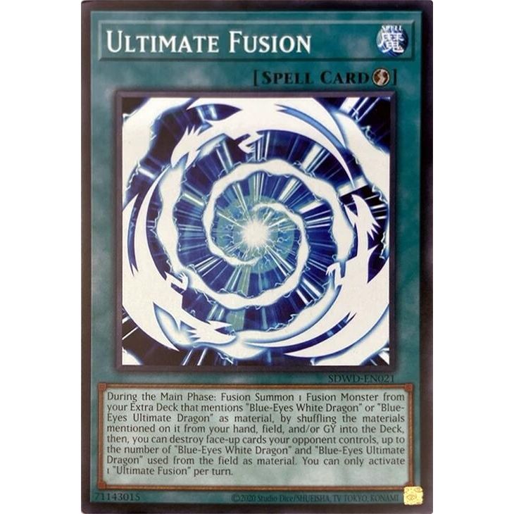 Image for Ultimate Fusion (Unlimited Misprint) (SDWD-EN021) (SDWD) - YuGiOh