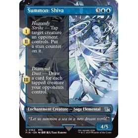 Summon: Shiva (Borderless) - Final Fantasy TCG (009)