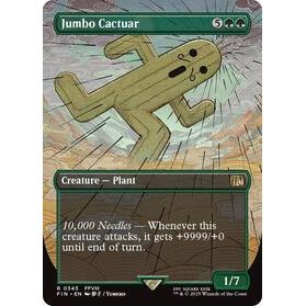 Jumbo Cactuar (Borderless) - Final Fantasy TCG (024)