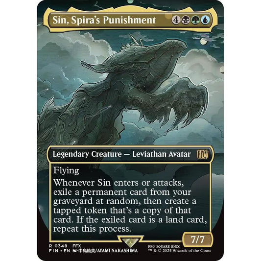 Image for Sin, Spira's Punishment (Borderless) (348) (FIN) - Magic: The Gathering