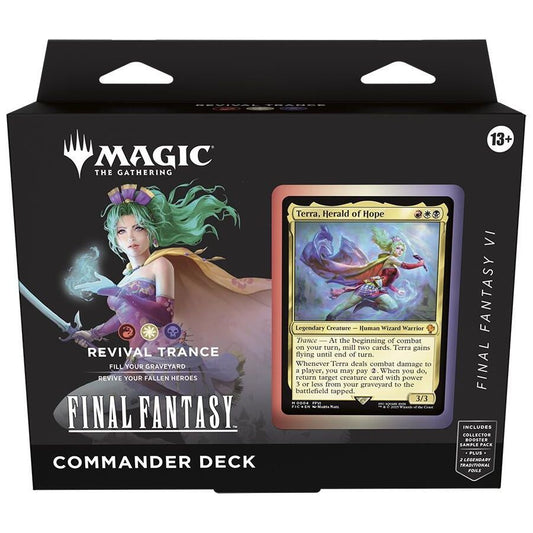 Image for FINAL FANTASY Commander Deck - FINAL FANTASY VI Revival Trance - Magic: The Gathering