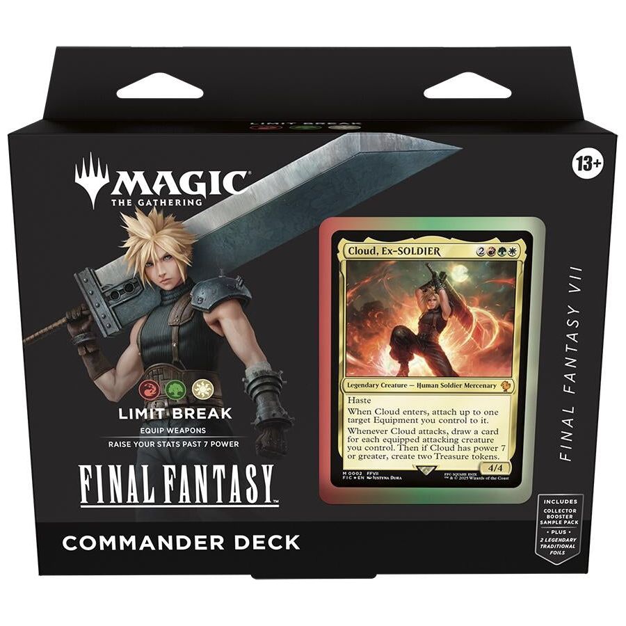 Image for FINAL FANTASY Commander Deck - FINAL FANTASY VII Limit Break - Magic: The Gathering