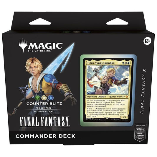 Image for FINAL FANTASY Commander Deck - FINAL FANTASY X Counter Blitz - Magic: The Gathering