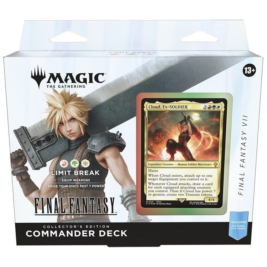 Image for FINAL FANTASY Commander Deck - FINAL FANTASY VII Limit Break (Collector's Edition) - Magic: The Gathering