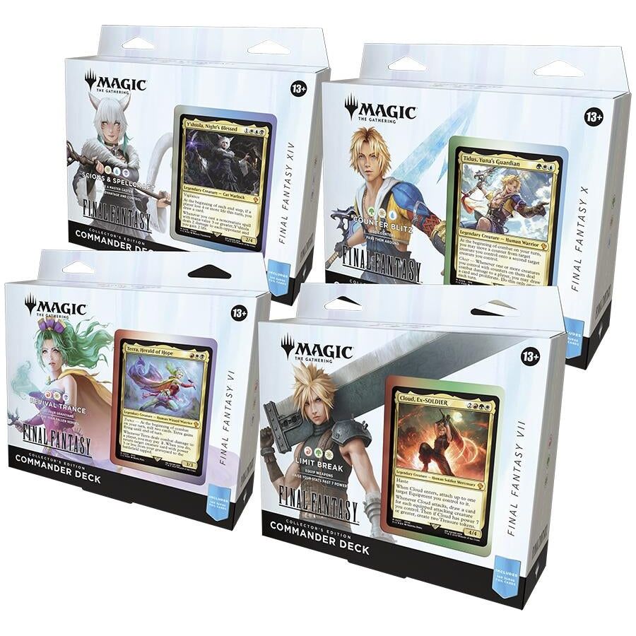 Image for FINAL FANTASY Commander Deck Display (Collector's Edition) - Magic: The Gathering