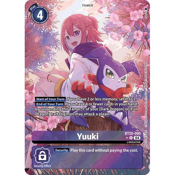 Image for Yuuki (Special Booster Ver.2.5 Celebration Event -Winner-) (BT20-090 R) (BT19-20_PR) - Digimon Card Game