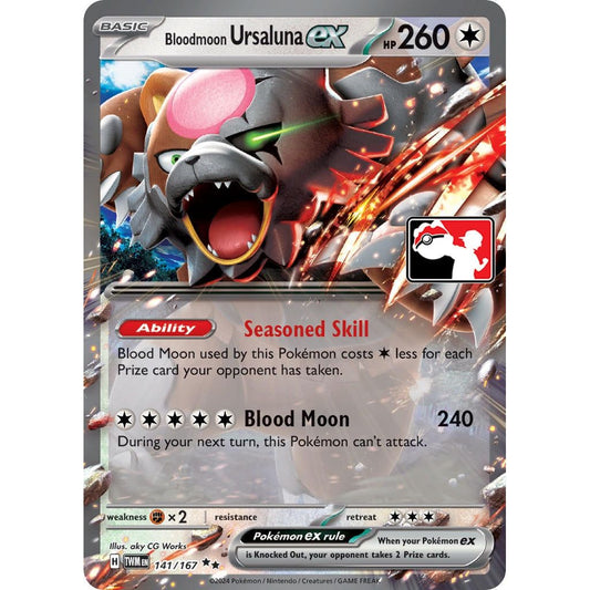 Image for Bloodmoon Ursaluna ex (141/167) - Pokemon