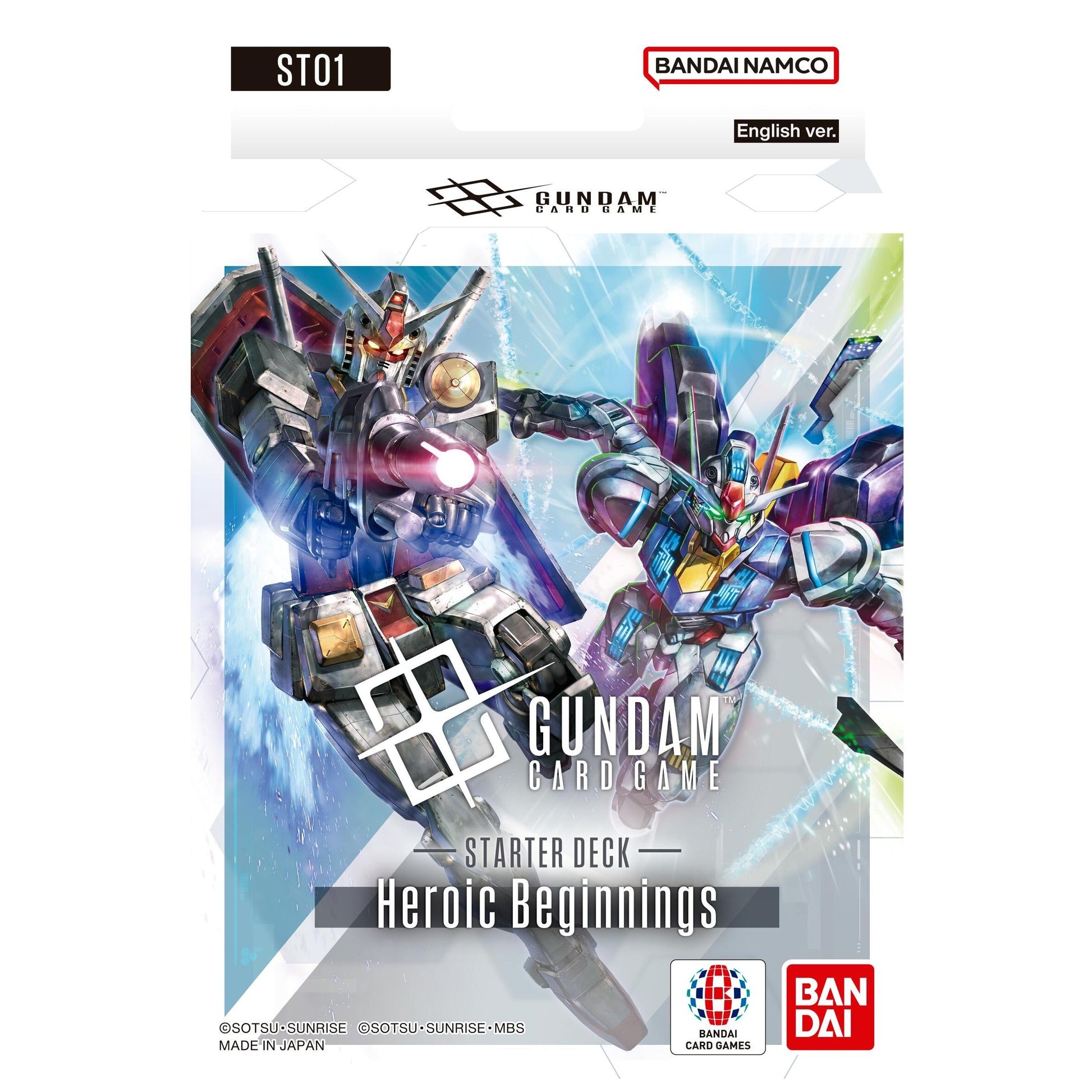 Image for Starter Deck 01: Heroic Beginnings - Gundam Card Game
