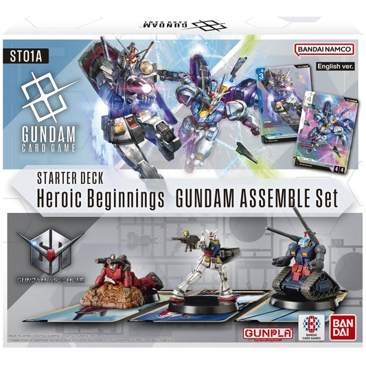Image for Starter Deck 01: Heroic Beginnings - Gundam Assemble Starter Set - Gundam Card Game