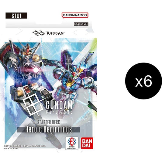 Image for Starter Deck 01: Heroic Beginnings Display - Gundam Card Game