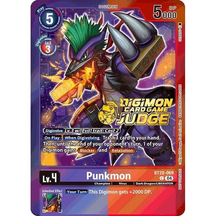 Image for Punkmon (Judge Pack 2025 Wave 1) (BT20-069 C) (BT19-20) - Digimon Card Game