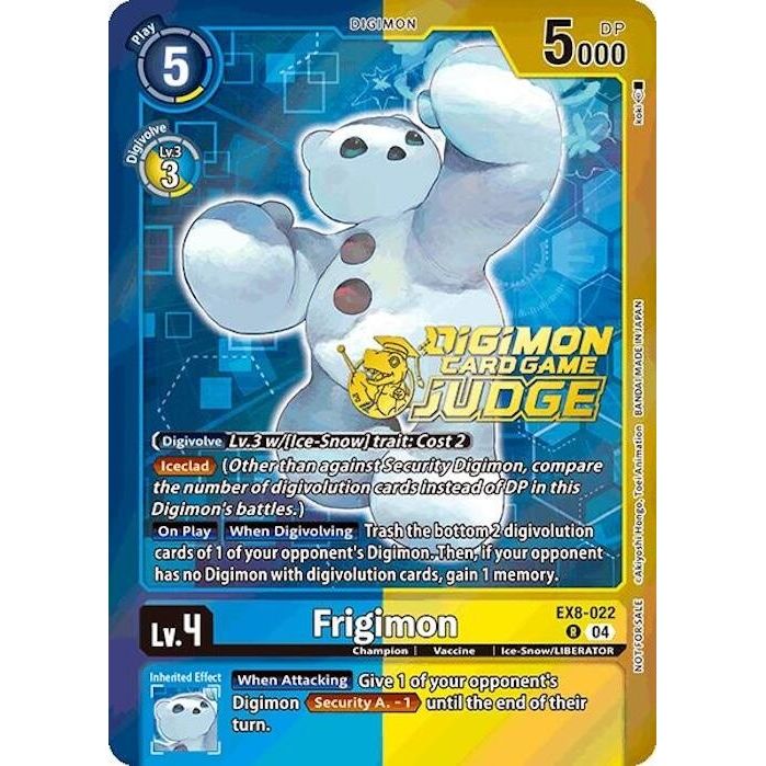 Image for Frigimon (Judge Pack 2025 Wave 1) (EX8-022 R) - Digimon Card Game