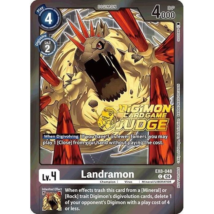 Image for Landramon (Judge Pack 2025 Wave 1) (EX8-048 C) - Digimon Card Game