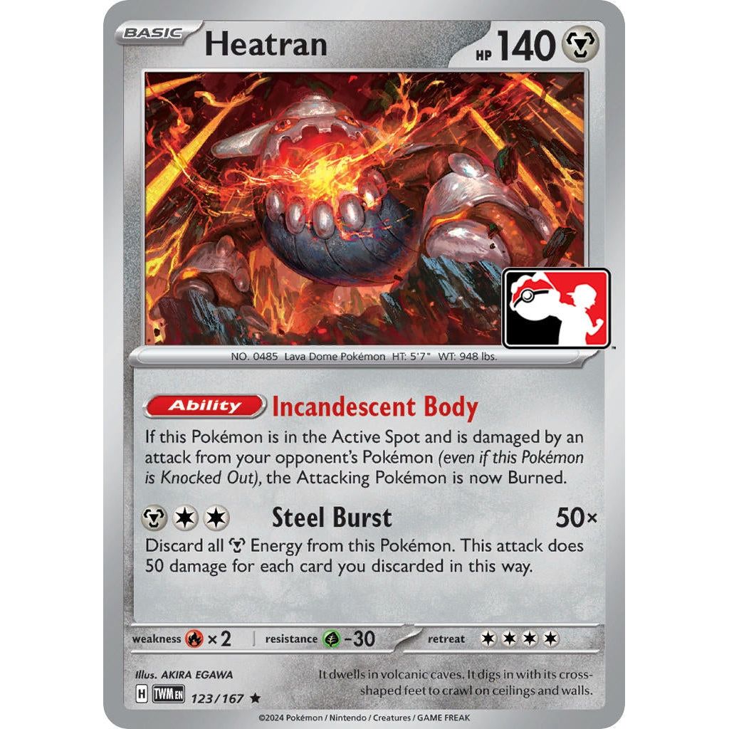 Image for Heatran (123/167) - Pokemon