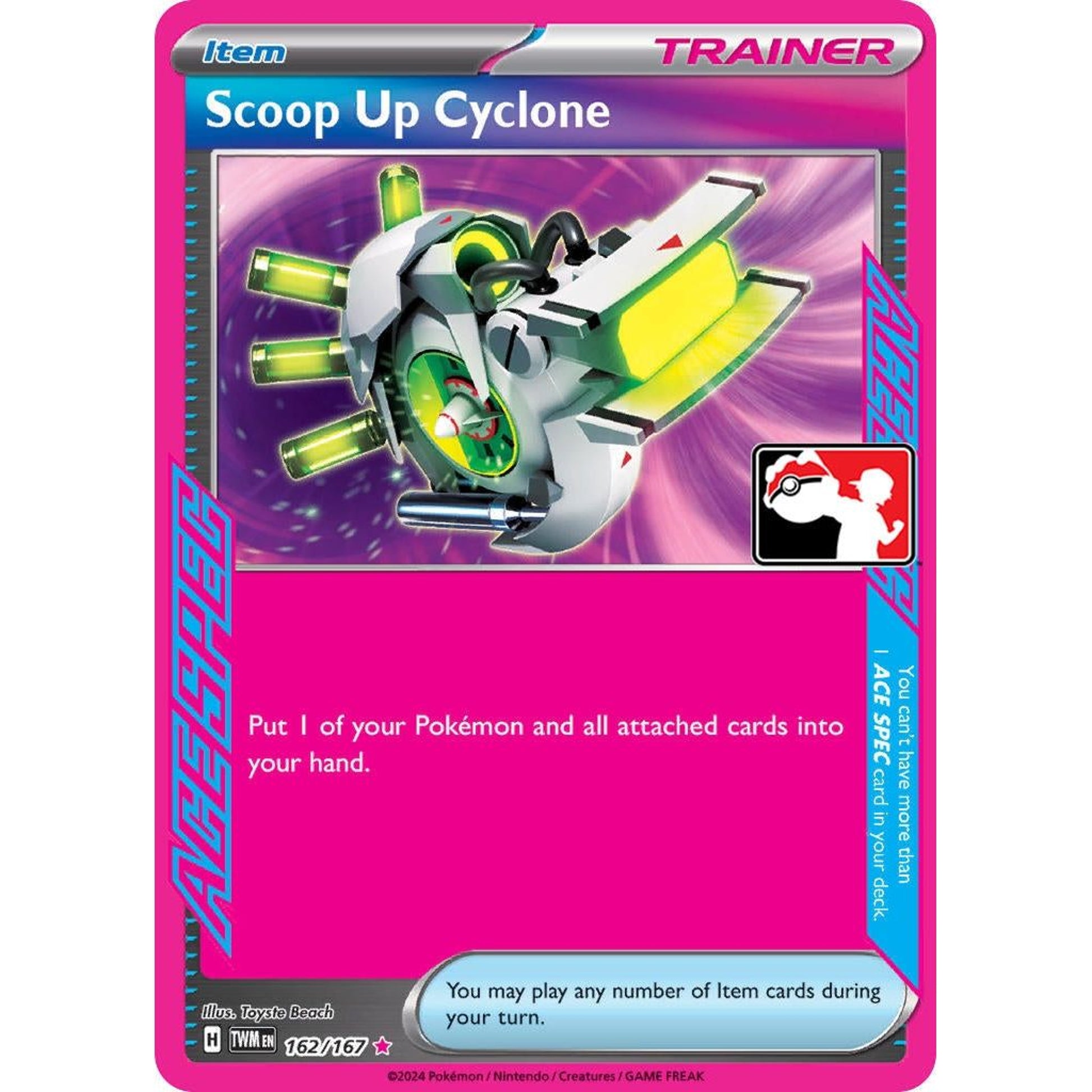 Image for Scoop Up Cyclone (162/167) - Pokemon