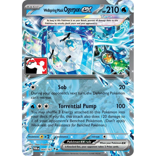 Image for Wellspring Mask Ogerpon ex (064/167) - Pokemon