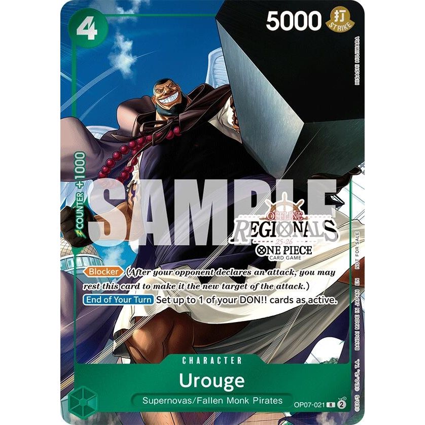 Image for Urouge (Regional Participation Pack 2025 Vol.1) (OP07-021) (OP-PR) - One Piece Card Game