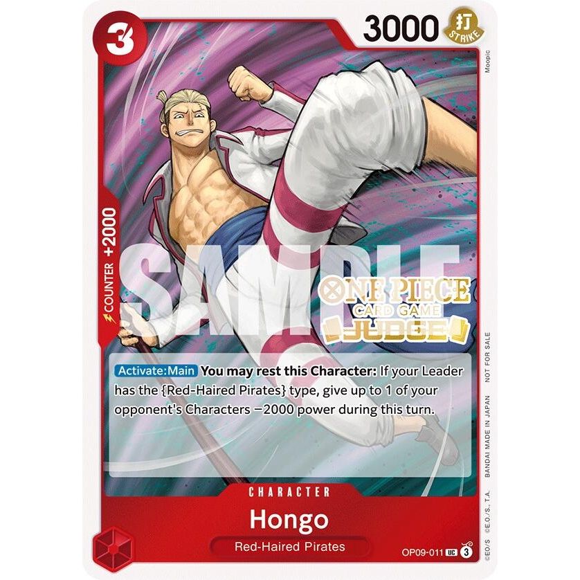 Image for Hongo (Judge Pack Vol. 5) (OP09-011) (OP-PR) - One Piece Card Game