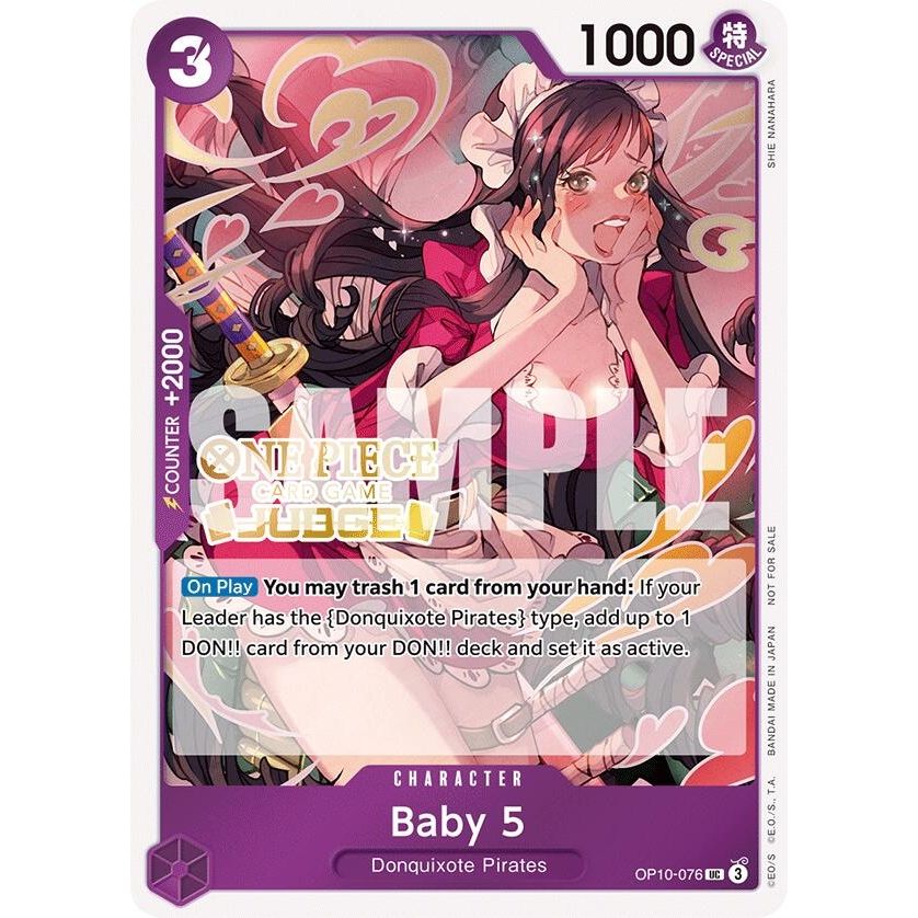 Image for Baby 5 (Judge Pack Vol. 5) (OP10-076) (OP-PR) - One Piece Card Game