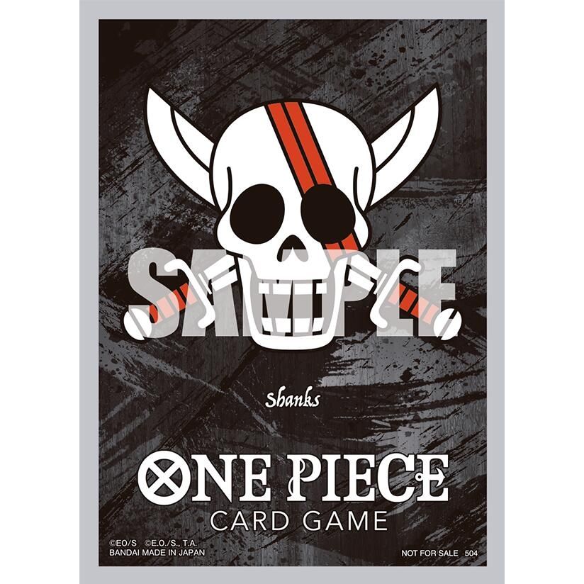 Image for One Piece Card Game Official Sleeves - Premium Shanks (10-Pack) - Card Sleeves