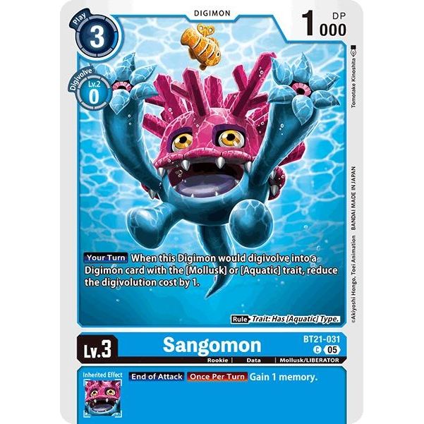Image for Sangomon (BT21-031 C) (BT21) - Digimon Card Game