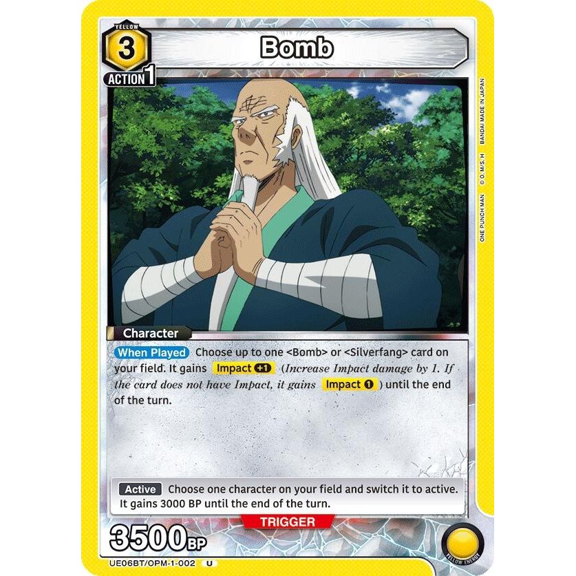 Image for Bomb (002) (UE06BT/OPM-1-002) (UE06BT) - Union Arena