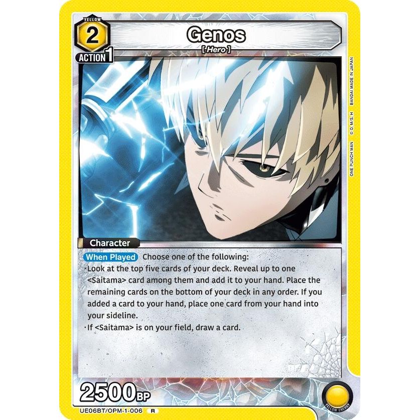 Image for Genos (006) (UE06BT/OPM-1-006) (UE06BT) - Union Arena