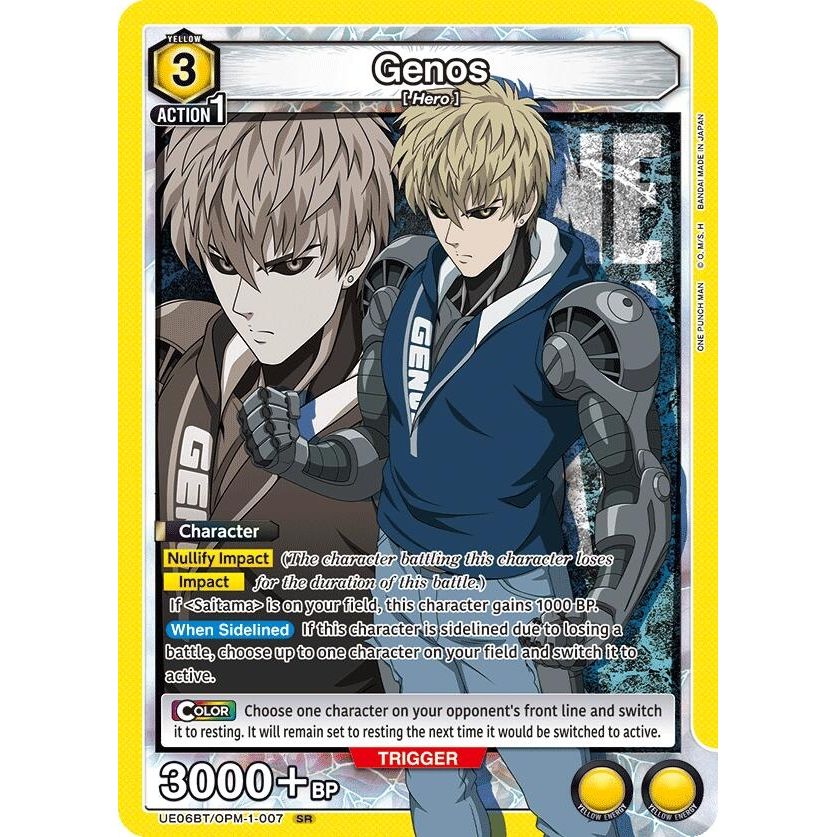 Image for Genos (007) (UE06BT/OPM-1-007) (UE06BT) - Union Arena