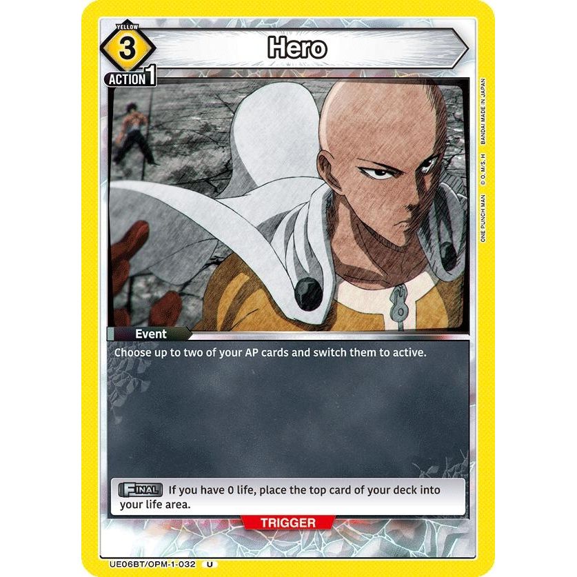 Image for Hero (UE06BT/OPM-1-032) (UE06BT) - Union Arena