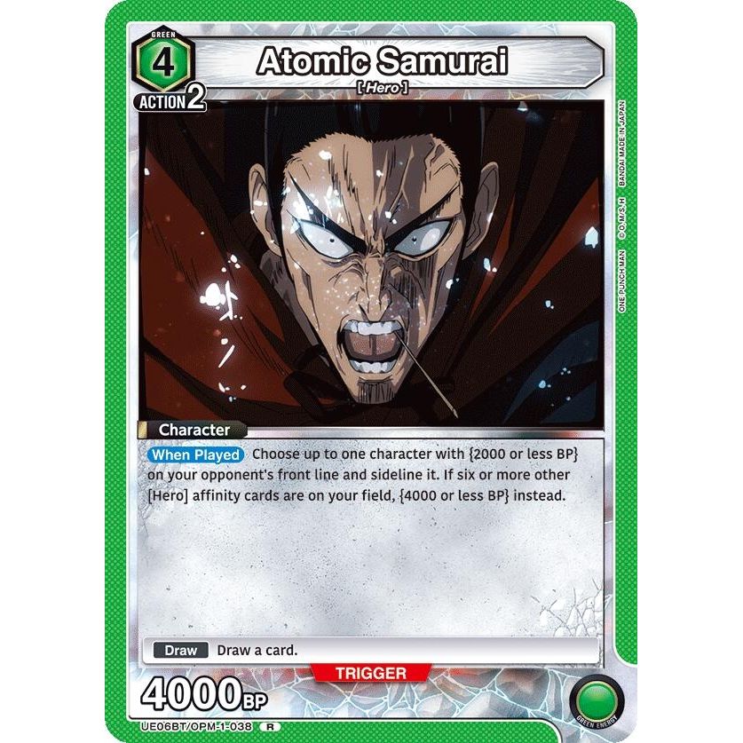 Image for Atomic Samurai (UE06BT/OPM-1-038) (UE06BT) - Union Arena