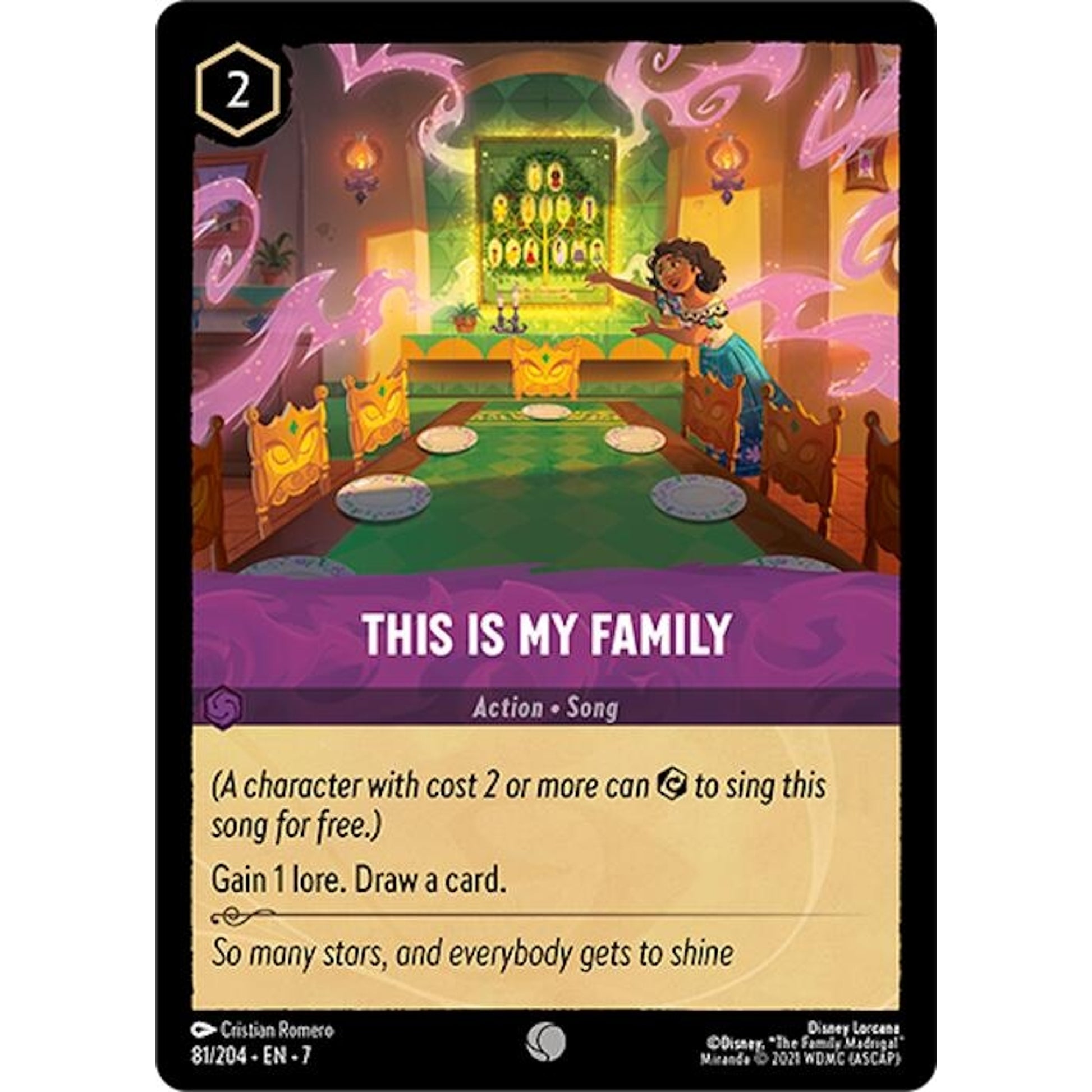 Image for This Is My Family (81/204) (7) - Disney Lorcana