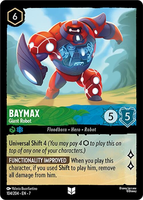 Image for Baymax - Giant Robot (104/204) (7) - Disney Lorcana