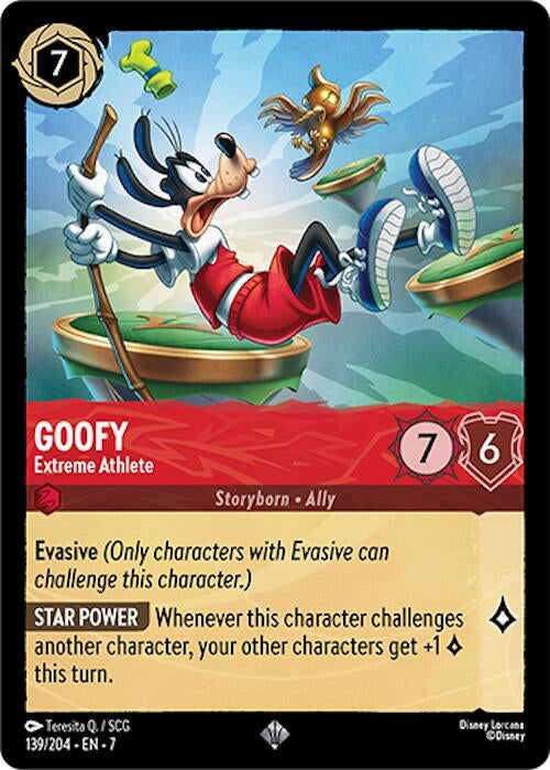 Image for Goofy - Extreme Athlete (139/204) (7) - Disney Lorcana