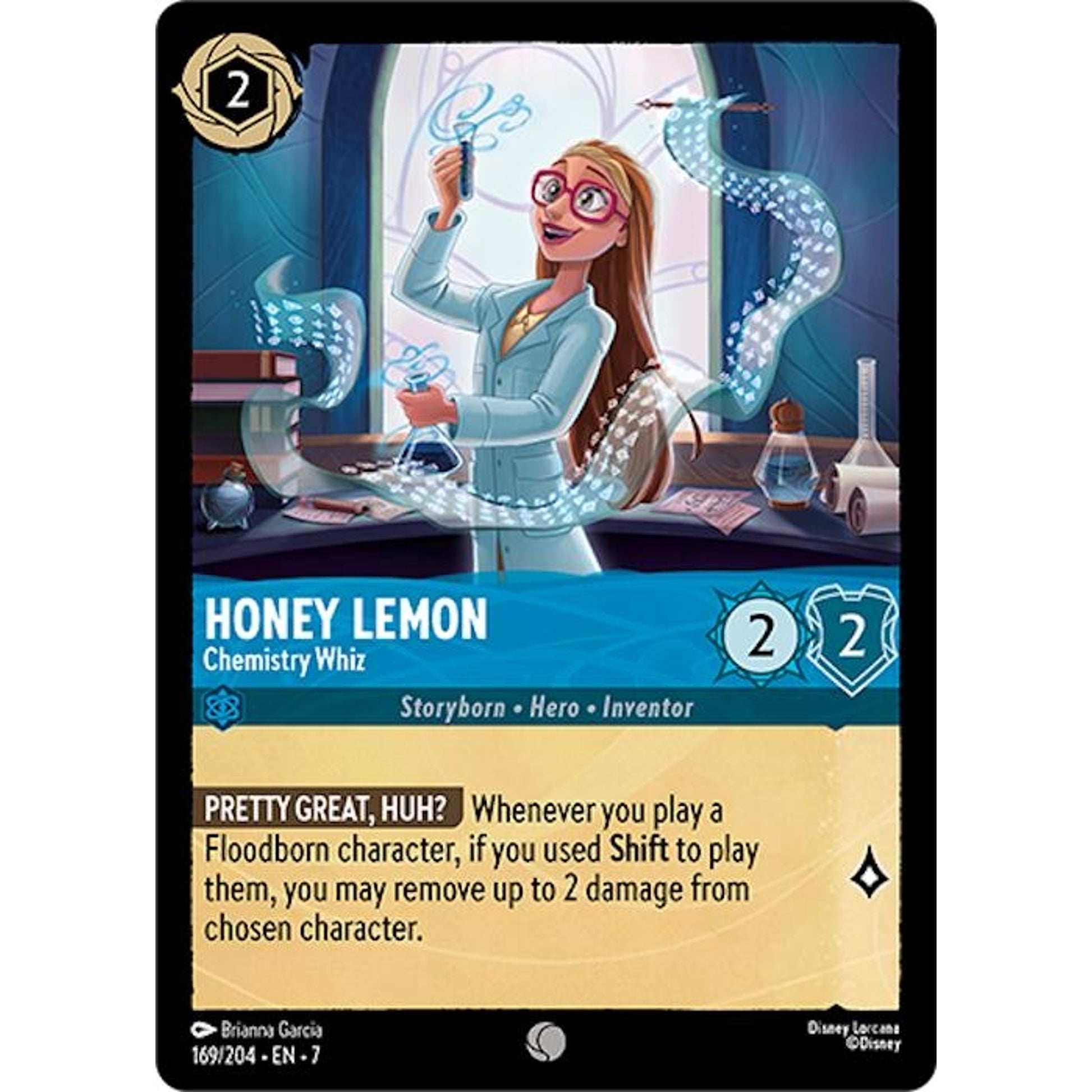 Image for Honey Lemon - Chemistry Whiz (169/204) (7) - Disney Lorcana