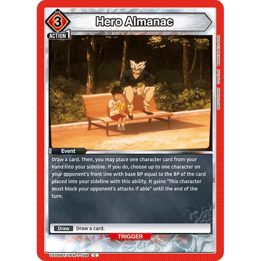Image for Hero Almanac (UE06BT/OPM-1-098) (UE06BT) - Union Arena