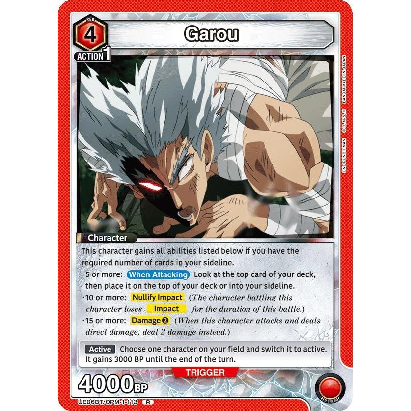 Image for Garou (113) (UE06BT/OPM-1-113) (UE06BT) - Union Arena