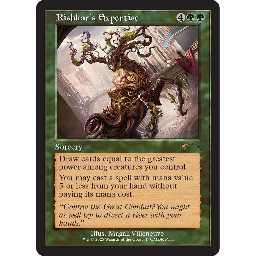 Image for Rishkar's Expertise (Retro Frame) (1) (WPN) - Magic: The Gathering