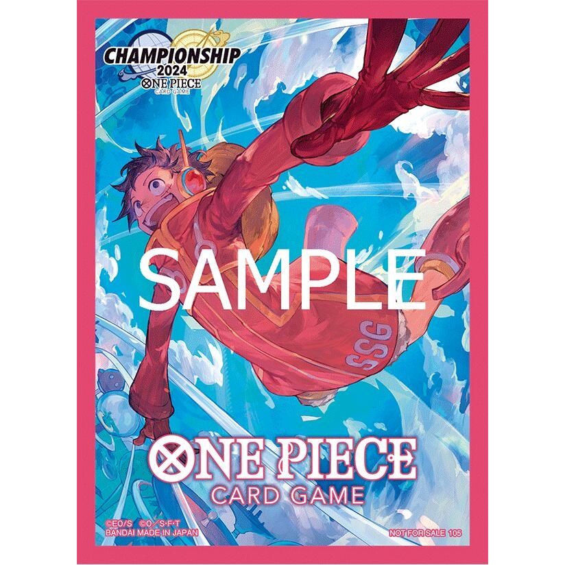 Image for One Piece Card Game Official Sleeves: Championship 2024 World Finals (70-Pack) - Card Sleeves