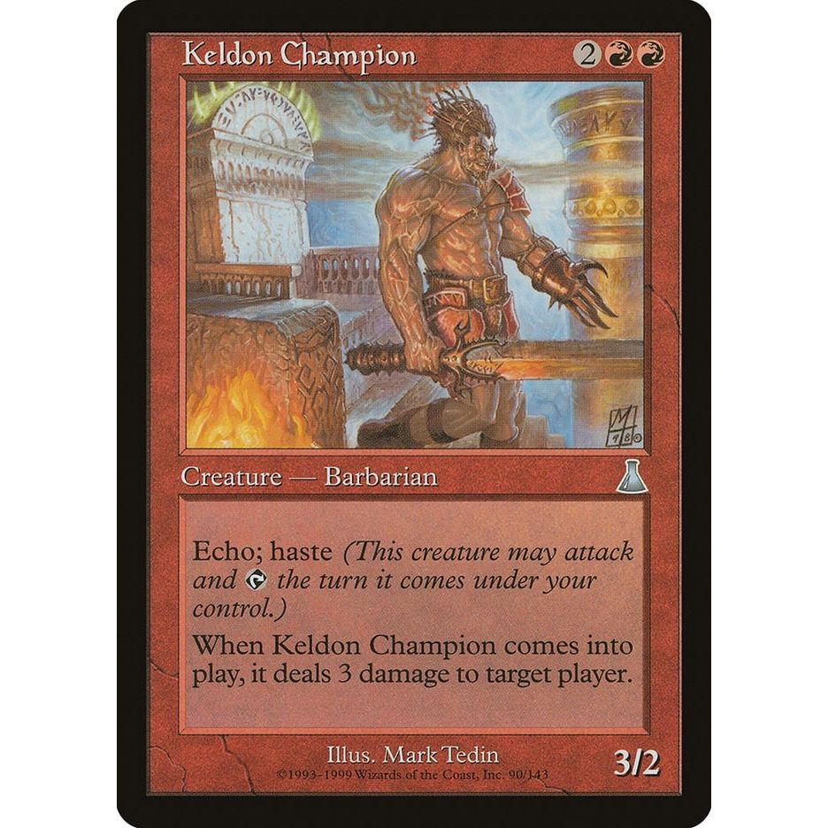 Image for Keldon Champion (90) (UDS) - Magic: The Gathering
