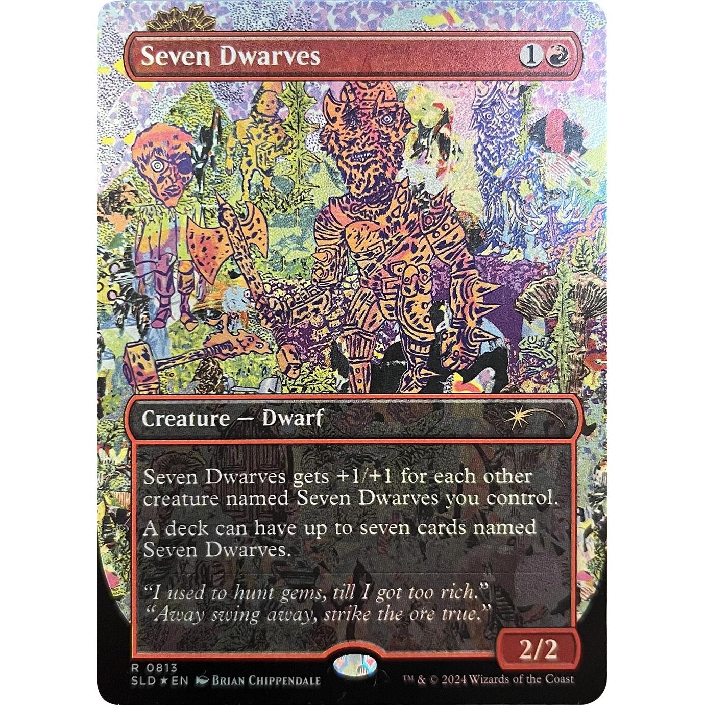 Image for Seven Dwarves (0813) (813) (SLD) - Magic: The Gathering