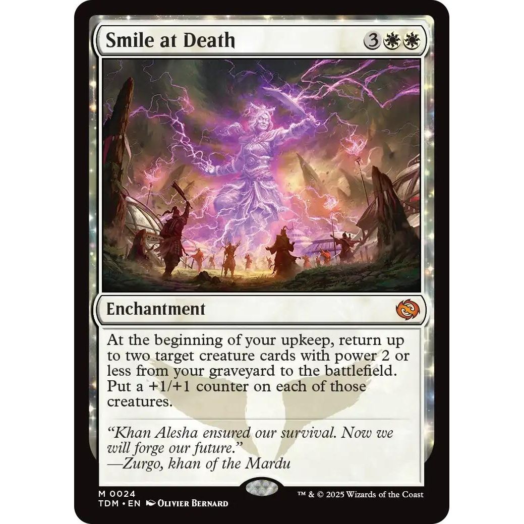 Image for Smile at Death (24) (TDM) - Magic: The Gathering