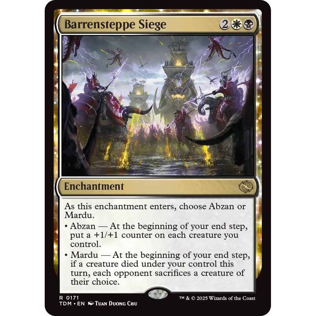 Image for Barrensteppe Siege (171) (TDM) - Magic: The Gathering