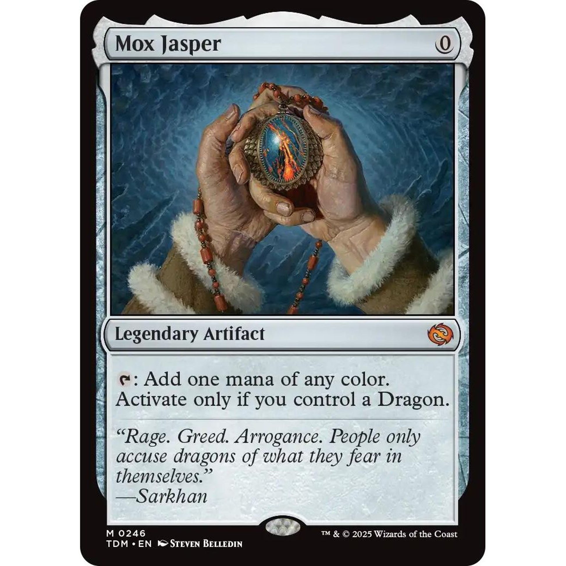 Image for Mox Jasper (246) (TDM) - Magic: The Gathering