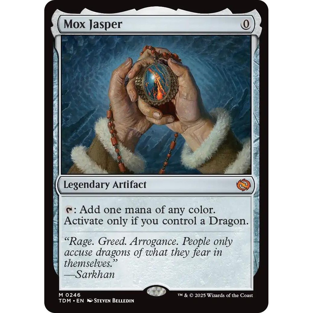Image for Mox Jasper (246) (TDM) - Magic: The Gathering