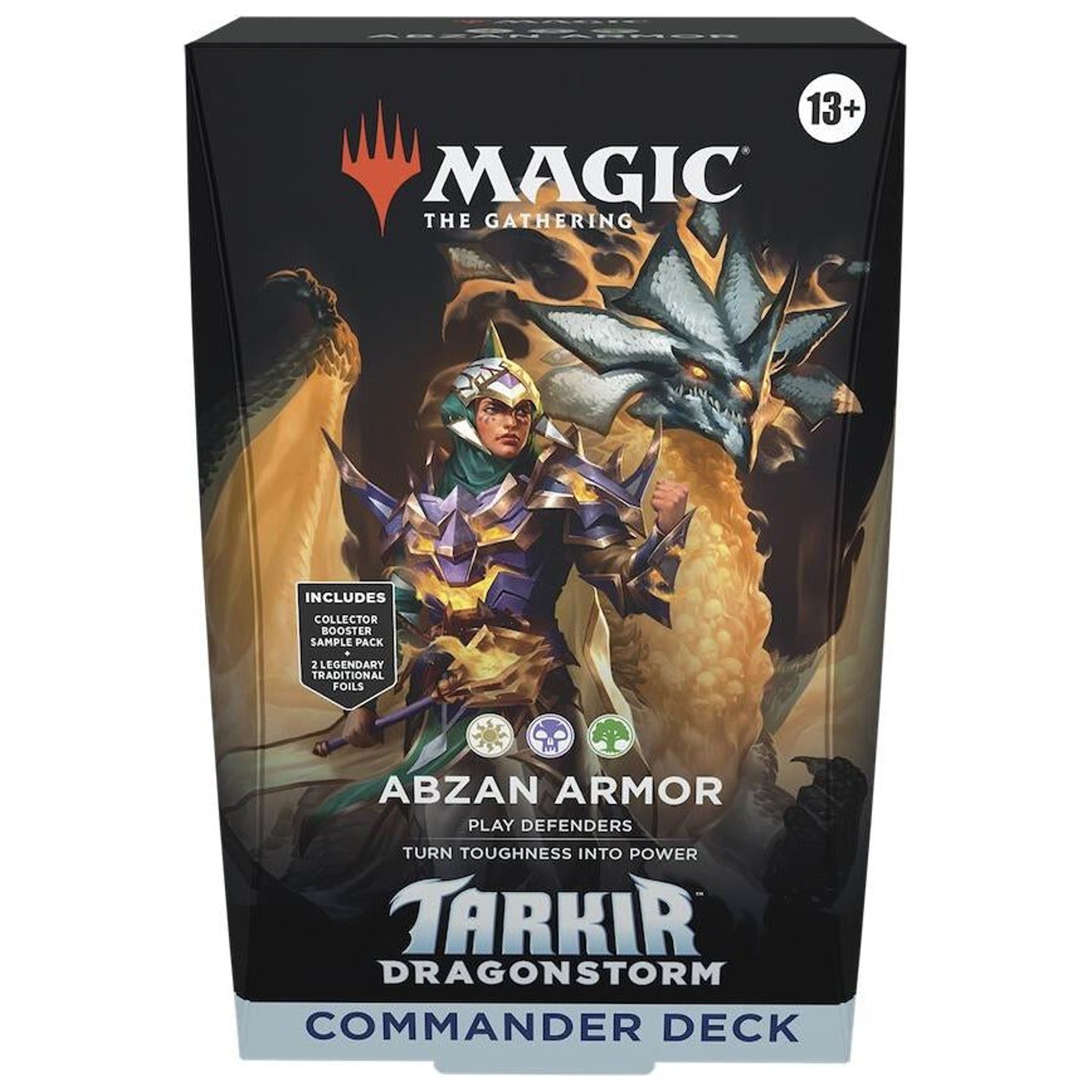 Image for Tarkir: Dragonstorm Commander Deck - Abzan Armor - Magic: The Gathering